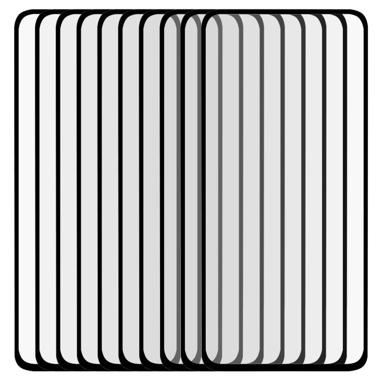 25 pezzi per Vivo X30 Pellicola salvaschermo a copertura totale con colla completa in vetro temperato, For Vivo X30 (25 PCS)