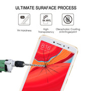 Pellicola a schermo intero in vetro temperato serigrafato antigraffio 9H 2.5D per Xiaomi Redmi S2, For Redmi S2 (1 PCS) Black, For Redmi S2 (1 PCS)