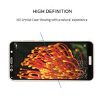 Pellicola a schermo intero in vetro temperato serigrafato antigraffio 9H 2.5D per Huawei Y6 (2018), For Huawei Y6 (2018) (1 PCS) Black, For Y6 (2018) (1 PCS)