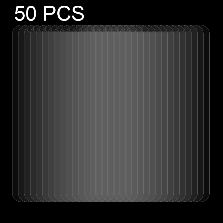 50 PZ per Huawei P smart / Enjoy 7S 0,26mm 9H Durezza superficiale Pellicola proteggi schermo in vetro temperato curvo 2.5D, For P smart / Enjoy 7S