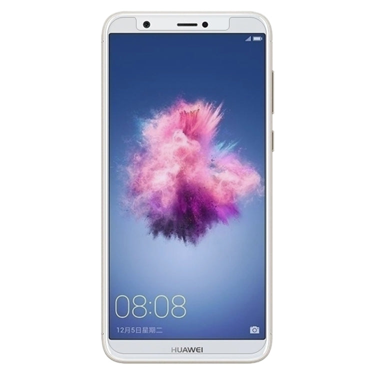 50 PZ per Huawei P smart / Enjoy 7S 0,26mm 9H Durezza superficiale Pellicola proteggi schermo in vetro temperato curvo 2.5D, For P smart / Enjoy 7S