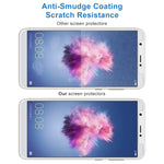 Per Huawei P smart / Enjoy 7S 0,26 mm 9H Durezza superficiale 2,5D Pellicola proteggi schermo in vetro temperato curvo, For P smart / Enjoy 7S