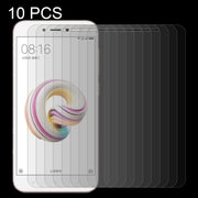 10 PZ per Xiaomi Redmi 5A 0,26mm 9H Durezza superficiale 2.5D Proteggi schermo in vetro temperato con bordo curvo, For Redmi 5A