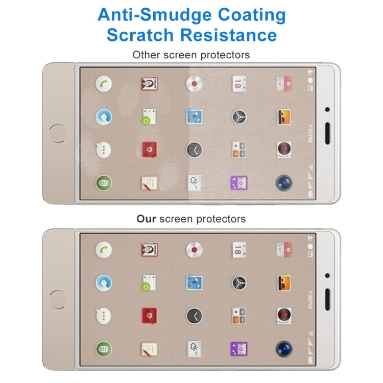 Smartisan Nut Pro 0,26 mm 9H Durezza superficiale 2,5D Proteggi schermo frontale in vetro temperato con bordo curvo, Nut Pro Front