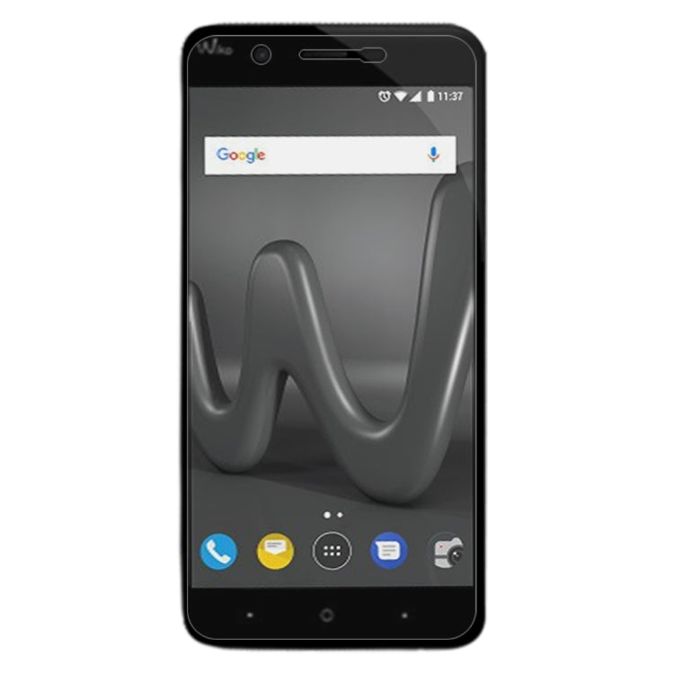 2 pezzi per Wiko Harry 0,26 mm 9H durezza superficiale 2,5D protezione schermo in vetro temperato con bordo curvo, For Wiko Harry