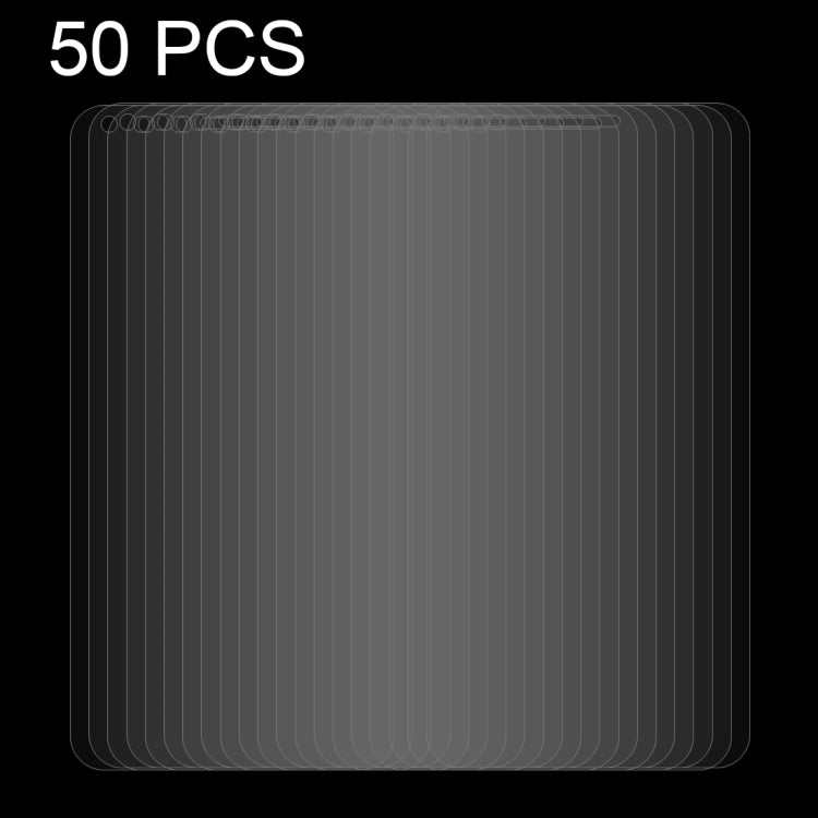 50 PZ per Huawei Y6 Pro (2017) 0,26 mm 9H Durezza superficiale 2,5D Proteggi schermo in vetro temperato con bordo curvo, For Y6 Pro (2017)