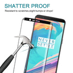 Per OnePlus 5T Proteggi schermo in vetro temperato HD con bordo curvo 3D con durezza 9H, For OnePlus 5T