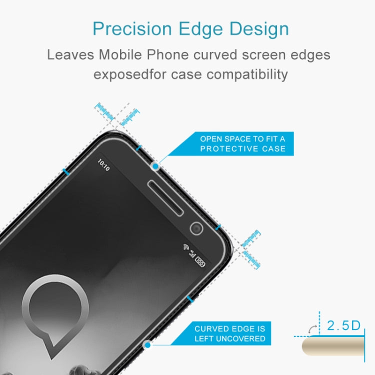 Per Alcatel 1 (2019) Pellicola in vetro temperato 2.5D a schermo intero, Alcatel 1 (2019) (1 PC)