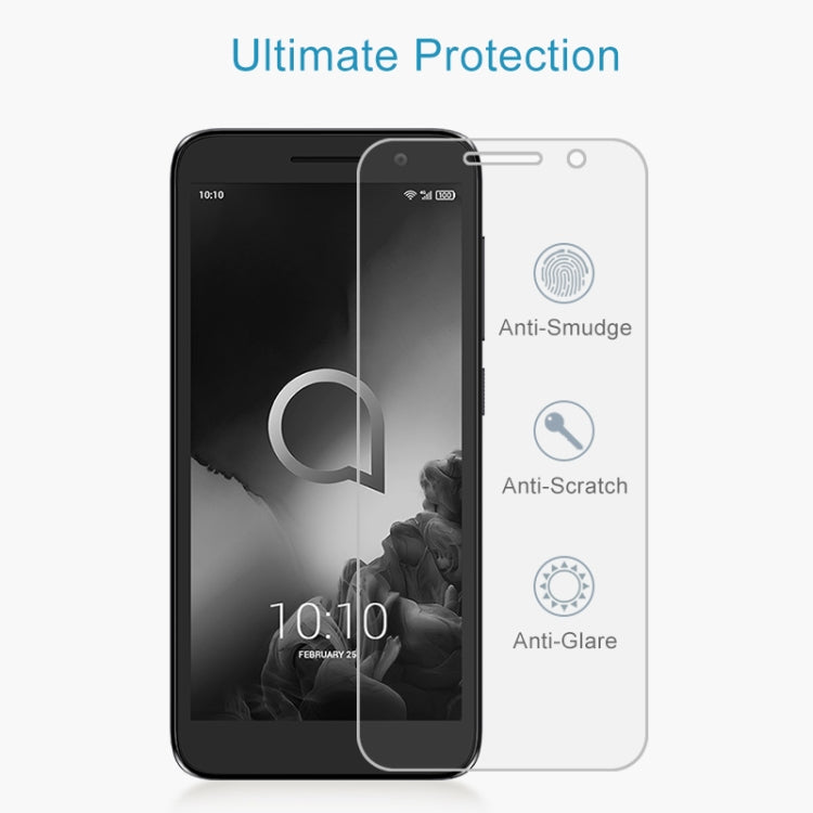 Per Alcatel 1 (2019) Pellicola in vetro temperato 2.5D a schermo intero, Alcatel 1 (2019) (1 PC)