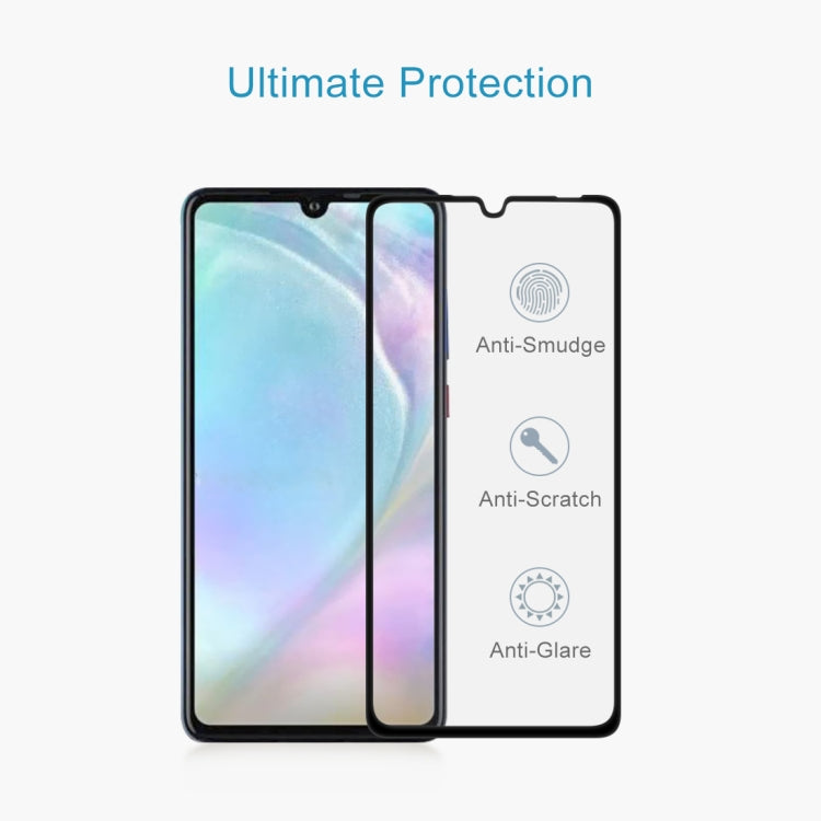 Proteggi schermo in vetro temperato a schermo intero 9H 9D per Huawei P30 Lite, Huawei P30 Lite