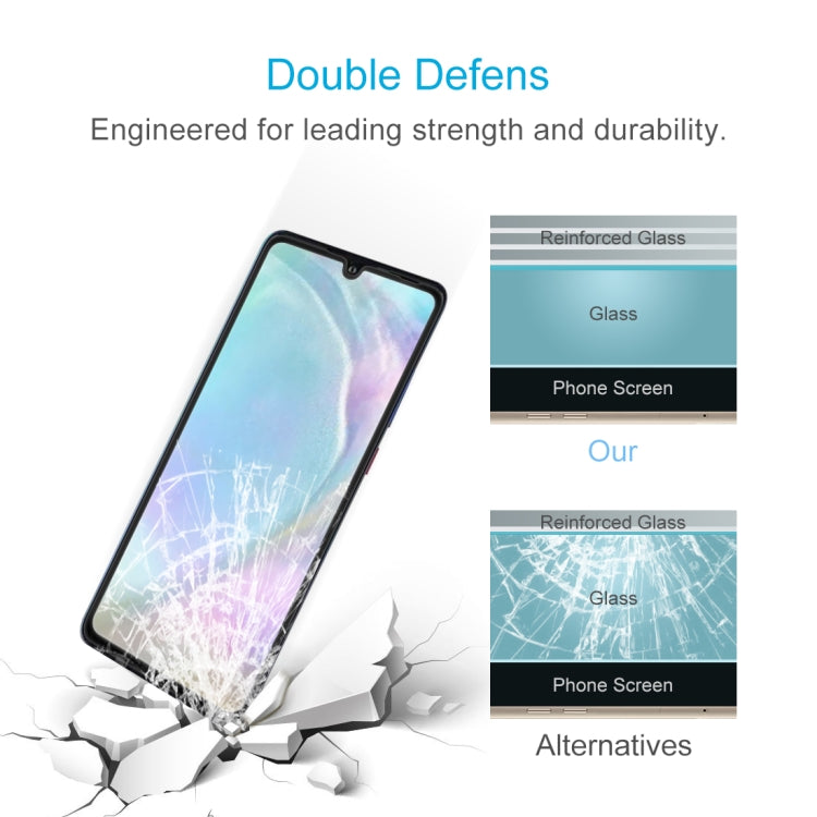 Proteggi schermo in vetro temperato a schermo intero 9H 9D per Huawei P30 Lite, Huawei P30 Lite