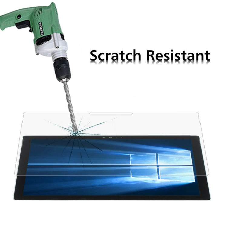 Pellicola in vetro temperato a schermo intero da 0,3 mm 9H per Microsoft Surface Pro 4 da 12,3 pollici, For Surface Pro 4