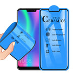 Pellicola in ceramica a copertura totale con colla completa 2.5D per Huawei Honor 8C, For Huawei Honor 8C (1 PC)