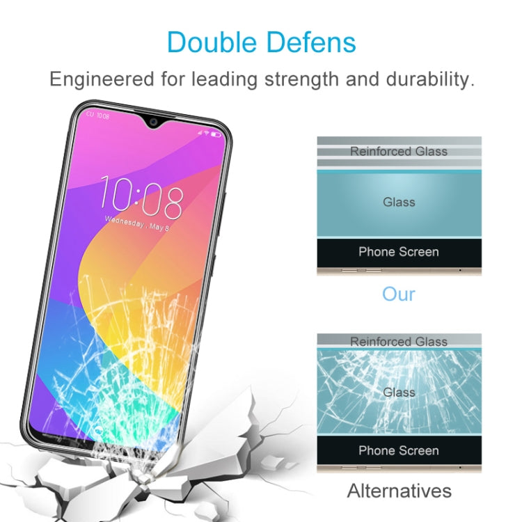 Per Oukitel C10 Y4800 Pellicola in vetro temperato a schermo non intero 2.5D