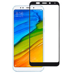 Pellicola in vetro temperato completamente adesiva a schermo intero 9H 2.5D da 0,33 mm per Xiaomi Redmi 5 Plus, For Redmi 5 Plus