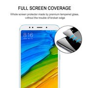 Pellicola in vetro temperato completamente adesiva a schermo intero 9H 2.5D da 0,33 mm per Xiaomi Redmi 5 Plus, For Redmi 5 Plus