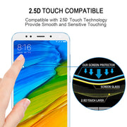 Pellicola in vetro temperato completamente adesiva a schermo intero 9H 2.5D da 0,33 mm per Xiaomi Redmi 5 Plus, For Redmi 5 Plus
