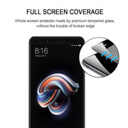 Pellicola in vetro temperato completamente adesiva per schermo intero 9H 2.5D da 0,33 mm per Xiaomi Redmi Note 5 Pro, For Redmi Note 5 Pro