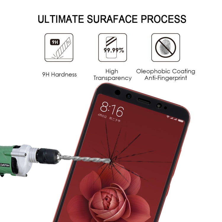 Pellicola in vetro temperato per Xiaomi Mi 6X 9H 0,33 mm