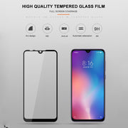 mocolo 0,33mm 9H 2.5D Pellicola in vetro temperato con stampa in seta a colla completa per Xiaomi Mi 9 SE, For Xiaomi Mi 9 SE