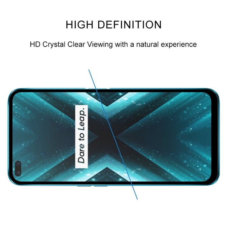 Pellicola vetro temperato per Realme X3 25 pezzi