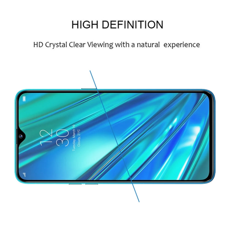 Per OPPO Realme 5 Pro Pellicola proteggi schermo in vetro temperato con colla completa, For OPPO Realme 5 Pro(1 PC)