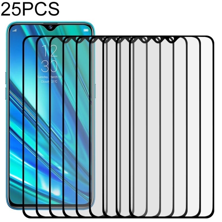 Pellicola vetro temperato per Realme 5 Pro 25 pezzi