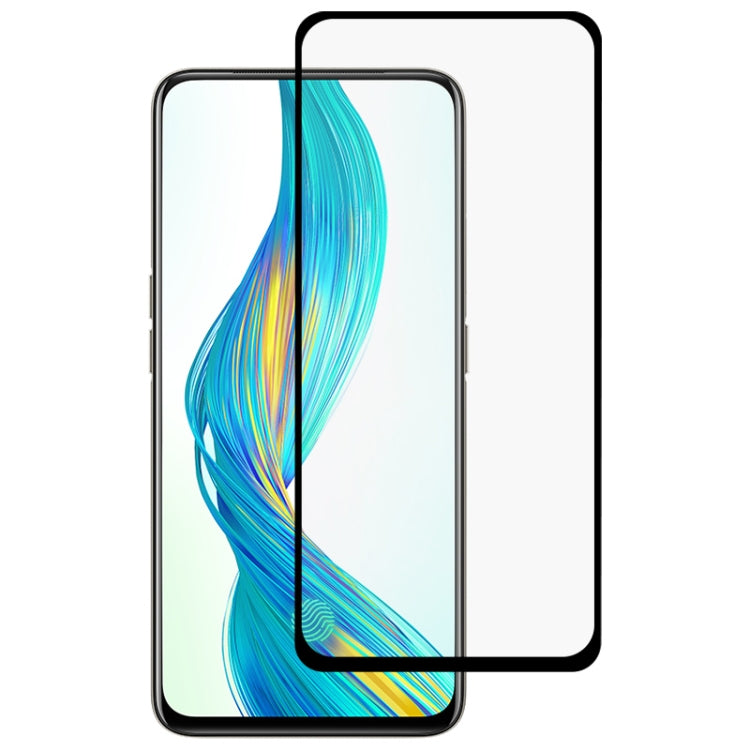 Per OPPO Realme XT Full Glue Pellicola proteggi schermo a copertura totale in vetro temperato, For OPPO Realme XT(1 PC)