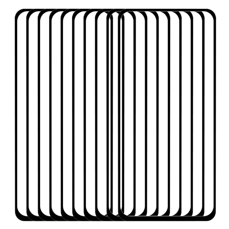25 pezzi per OPPO Realme XT Pellicola proteggi schermo in vetro temperato con colla completa, For OPPO Realme XT(25 PCS)