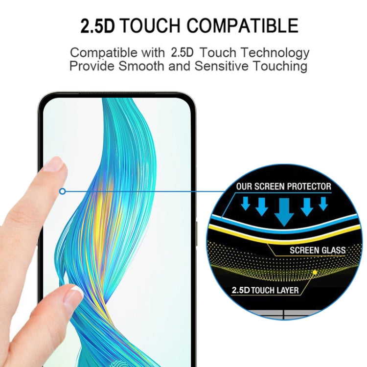 25 pezzi per OPPO Realme XT Pellicola proteggi schermo in vetro temperato con colla completa, For OPPO Realme XT(25 PCS)