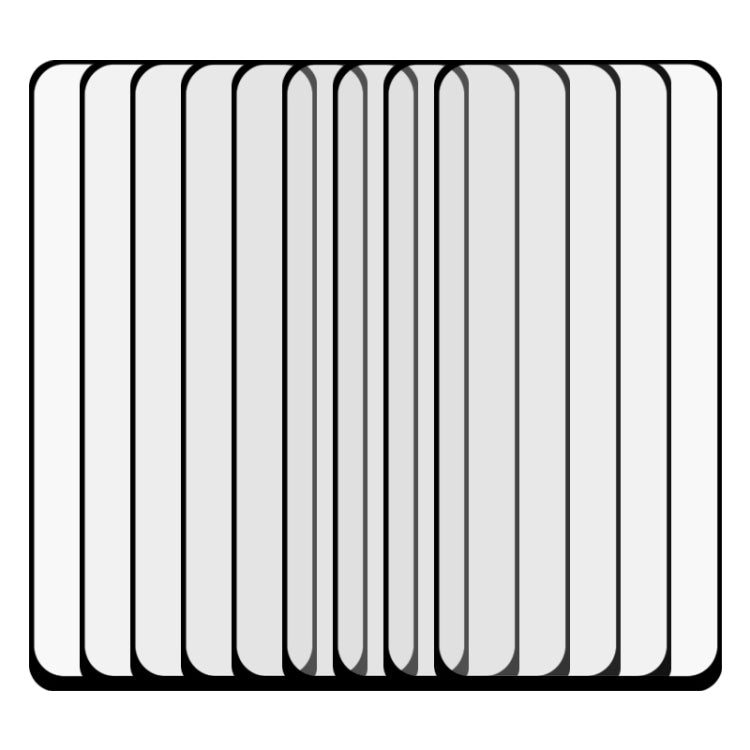 Per OPPO Reno2 / Z Pellicola proteggi schermo in vetro temperato con colla completa, For OPPO Reno2 / Z(1 PC)