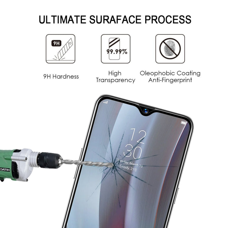 Pellicola in vetro temperato a schermo intero 9H 2.5D per OPPO Realme 3 Pro, For OPPO Realme 3 Pro
