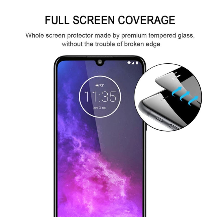 Per Motorola One Zoom Full Glue Pellicola in vetro temperato a schermo intero, For Motorola One Zoom