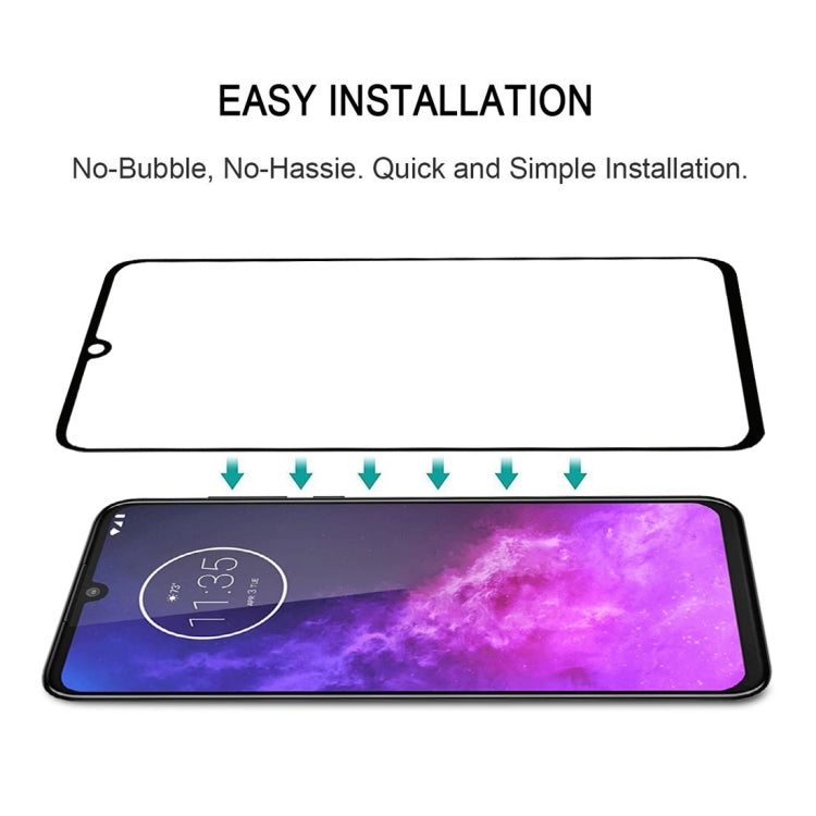 Per Motorola One Zoom Full Glue Pellicola in vetro temperato a schermo intero, For Motorola One Zoom