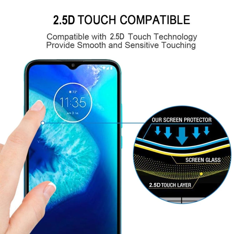 Per Motorola Moto G8 Power Lite 25 pezzi Pellicola in vetro temperato a schermo intero con colla completa, For Motorola Moto G8 Power Lite
