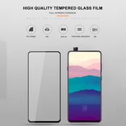 Pellicola vetro temperato 0.33mm 9H per Galaxy A90 Samsung