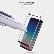 Pellicola vetro temperato curvo 3D 0,33 mm per Galaxy S9