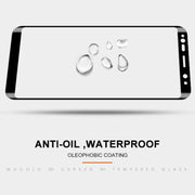 Pellicola vetro temperato curva 3D 0,33 mm per Galaxy S9
