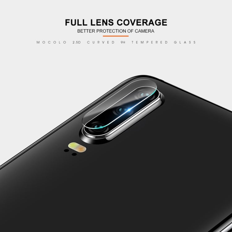 mocolo 0,15 mm 9H 2,5D Pellicola in vetro temperato per obiettivo fotocamera posteriore con bordo arrotondato per Huawei P30 Lite, Huawei P30 Lite