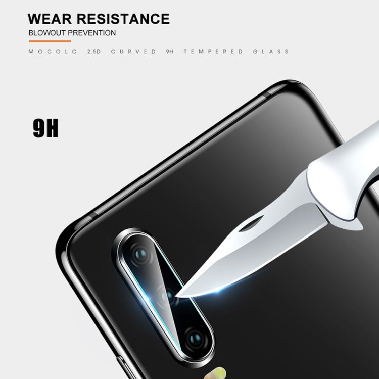 mocolo 0,15 mm 9H 2,5D Pellicola in vetro temperato per obiettivo fotocamera posteriore con bordo arrotondato per Huawei P30 Pro, Huawei P30 Pro