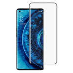 Per OPPO Find X2 9H HD Pellicola in vetro temperato con bordo curvo 3D (Nero), For OPPO Find X2(1 PC), For OPPO Find X2(Black)(1 PC)