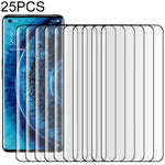 25 pezzi per pellicola in vetro temperato con bordo curvo 3D OPPO Find X2 Pro 9H HD (nero), For OPPO Find X2 Pro(25 PCS), For OPPO Find X2 Pro(Black)(25 PCS)