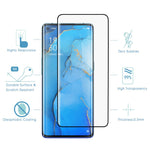 Per OPPO Reno3 Pro 9H HD Pellicola in vetro temperato con bordo curvo 3D (Nero), For OPPO Reno3 Pro(1 PC), For OPPO Reno3 Pro(Black)(1 PC)