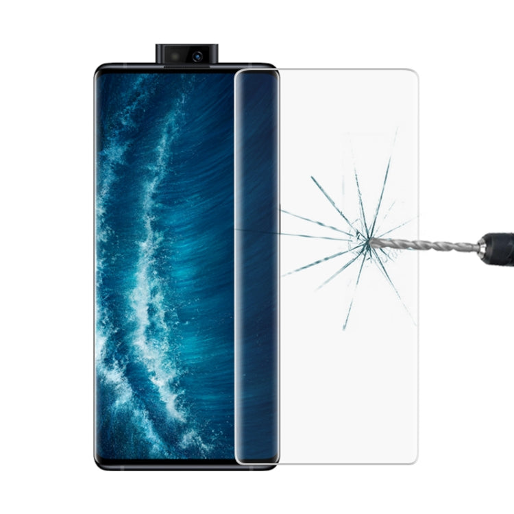 Per Vivo NEX 3S 5G 9H HD Pellicola in vetro temperato con bordo curvo 3D (Nero), For Vivo NEX 3S 5G(1 PC), For Vivo NEX 3S 5G(Black)(1 PC)