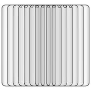 25 pezzi per Xiaomi Mi Note 10 9H HD Pellicola in vetro temperato con bordo curvo 3D (trasparente), For Xiaomi Mi Note 10(25 PCS), For Xiaomi Mi Note 10(Black)(25 PCS)