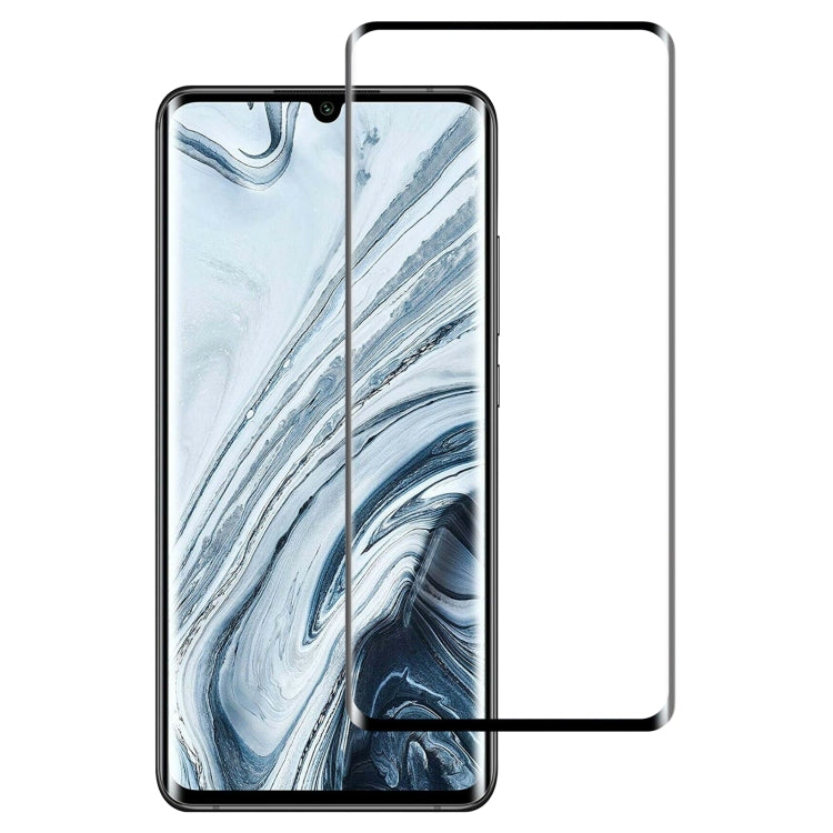Per Xiaomi Mi Note 10 Pro 9H HD Pellicola in vetro temperato con bordo curvo 3D (Nero), For Xiaomi Mi Note 10 Pro(Black)(1 PC), For Xiaomi Mi Note 10 Pro(1 PC)