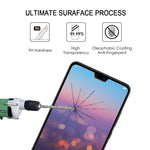 Pellicola in vetro temperato a schermo intero con stampa serigrafica 9H per Huawei P20, For Huawei P20
