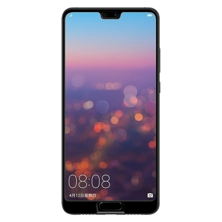 Pellicola in vetro temperato a schermo intero con stampa serigrafica da 25 pezzi 9H per Huawei P20, For Huawei P20 (25 PCS)