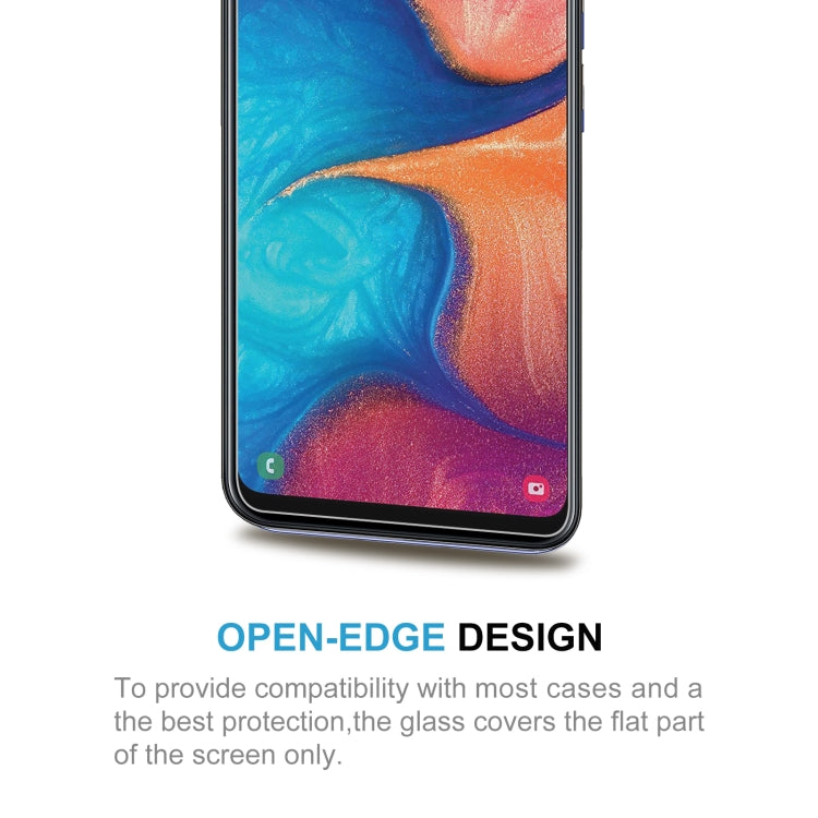 Pellicola vetro temperato Samsung Galaxy A20 50 pezzi