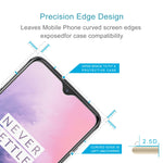 Pellicola in vetro temperato da 50 pezzi 0,26 mm 9H 2,5D per OnePlus 7, For OnePlus 7 (50 PCS)